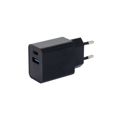 2020 new 18w travel quick charging Type-c Usb QC3.0 Gan PD charger for mobile phone